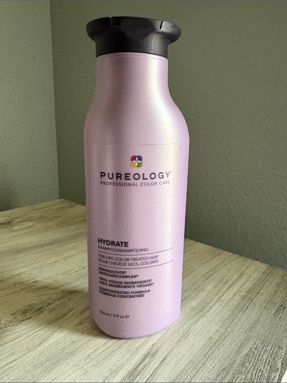 Pureology Hydrate Shampoo - Lavender Pink Bottle